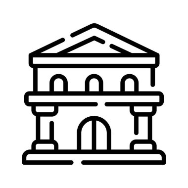 Burada banka inşa yapısının doğrusal bir simgesi var