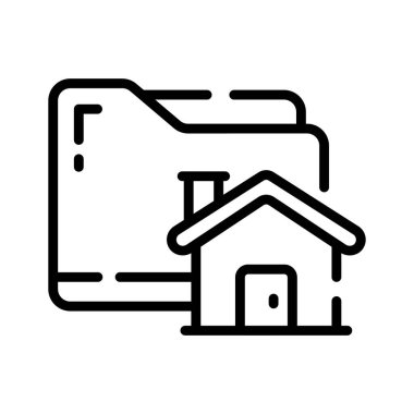 Özellik kayıt dosyası dizinini gösteren inanılmaz bir doğrusal simge