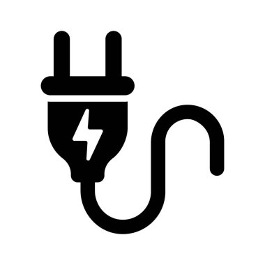 Yaratıcı olarak tasarlanmış kabartma simgesi elektrik prizini belirler