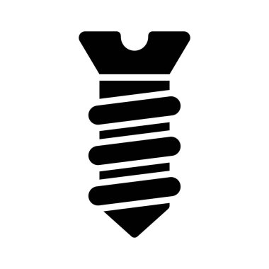 Premium kullanıma hazır, vida tırnağı gösteren bir simge