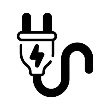 Yaratıcı olarak tasarlanmış kabartma simgesi elektrik prizini belirler