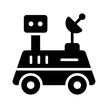 Ay gezgini aracının simgesini düzenlemek kolay