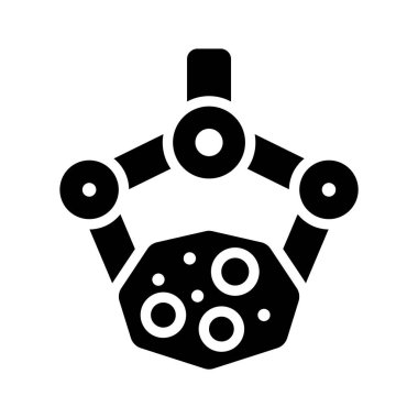 Nadir tektit taşından büyüleyici bir sembol.