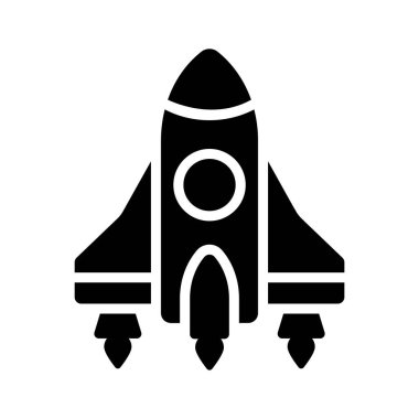 Gelişmiş uzay aracı aracının modaya uygun bir simgesi
