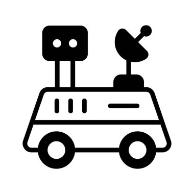 Ay gezgini aracının simgesini düzenlemek kolay