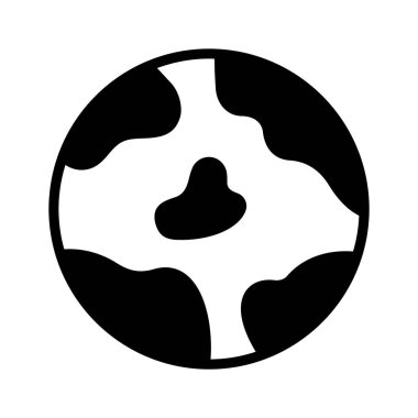 Dünya küresinin modaya uygun bir simgesi.