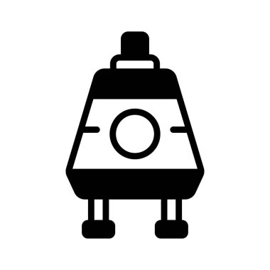 Gelişmiş uzay modülü biriminin moda simgesi