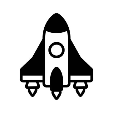 Gelişmiş uzay aracı aracının modaya uygun bir simgesi