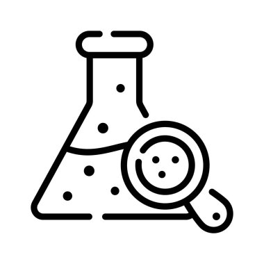 Bilimsel örnek araştırmalarının ana hatları simgesi.