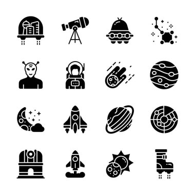 Bu inanılmaz uzay ve astronomi simgelerini alın