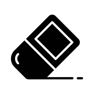 Okul silgisinin düzenlenebilir simgesi