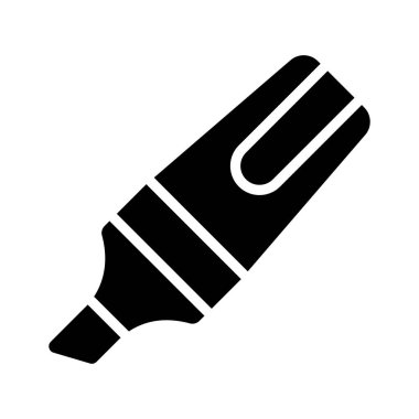 Metin işaretleyicisinin iyi hazırlanmış bir simgesi