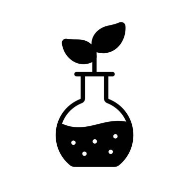 Bitki araştırmalarının sembolü, düzenlemesi kolay.