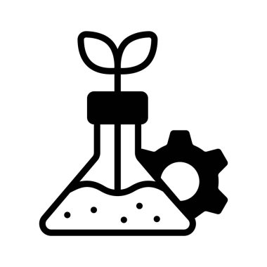 Biyomühendisliğin alanını temsil eden bir sembol.