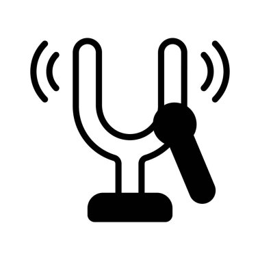 Titreşen çatal sesi simgesi