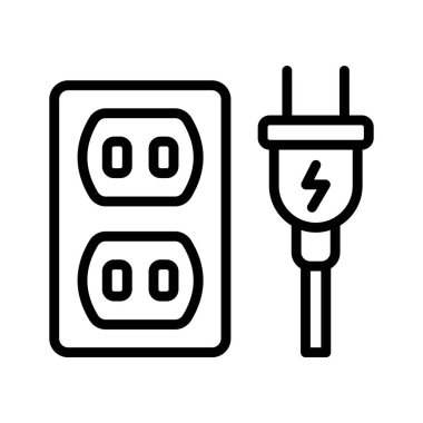 Güç dolgusunu gösteren büyüleyici bir satır biçimi simgesi