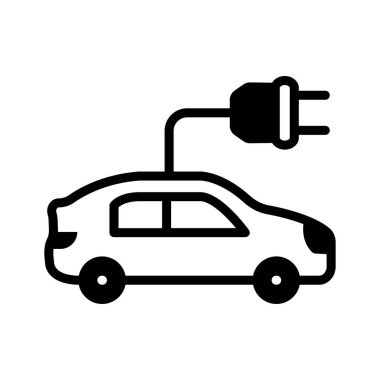 Elektrikli arabanın özel kabartma simgesini indir