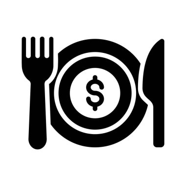 Olay bütçesini gösteren düzenlenebilir bir simge