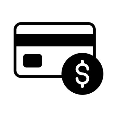 Olay kartı ödeme yöntemini gösteren bir simge