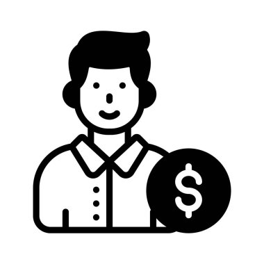 Etkinlik yöneticisinin bütçe planını gösteren bir simge