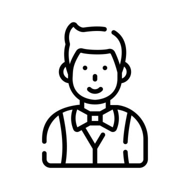 Bireysel olay misafirini gösteren doğrusal bir simge