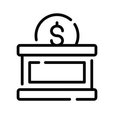 Bağış etkinliğini gösteren doğrusal bir simge