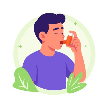 Astım hastasının ilaç alışıyla ilgili şu inanılmaz illüstrasyona bir bakın.