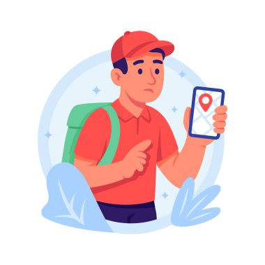 Sakallı kurye mobil dağıtım uygulamasında sipariş onayı gösteriyor.