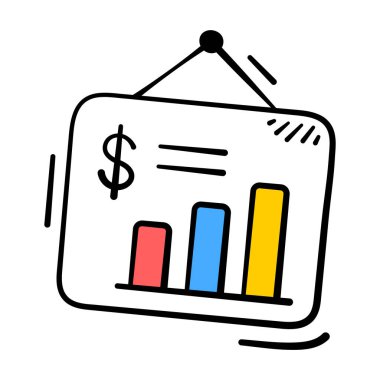 Modern tarzda finansal grafiğin bu yaratıcı ikonuna bir bakın.