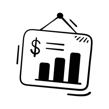 Modern tarzda finansal grafiğin bu yaratıcı ikonuna bir bakın.