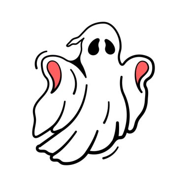 Ellerinizi bu yaratıcı hayalet ikonuna modern tarzda koyun.