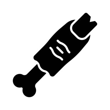 Haunted zombie finger candy with bone, spooky Halloween treat