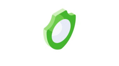 Kalkanda çapraz geçiş, güvenlik uyarısının izometrik simgesi veya güvenlik vektörü yok, doğrulanmadı