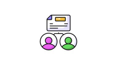 Ellerinizi bu güzel tasarlanmış çalışanların konsept vektörüne koyun.