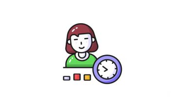 Çalışan performansının bu güzel tasarım animasyonunu trend biçiminde, vektör kullanmaya hazır olarak işaretleyin