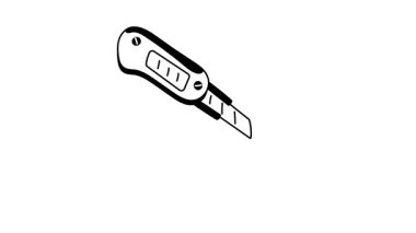 Sanat fırçalarını temizlemek için canlandırılmış bir su kavanozu ikonu, canlandırma simgesi kullanmaya hazır