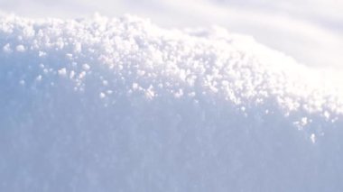 Yere yağan karların doğal arka planı.