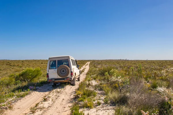リトルデザート国立公園ビクトリアオーストラリアの風景トラック — ストック写真