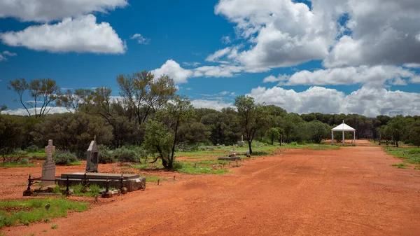 Western Australia Australia Cemetery Graveyard Outback — 스톡 사진