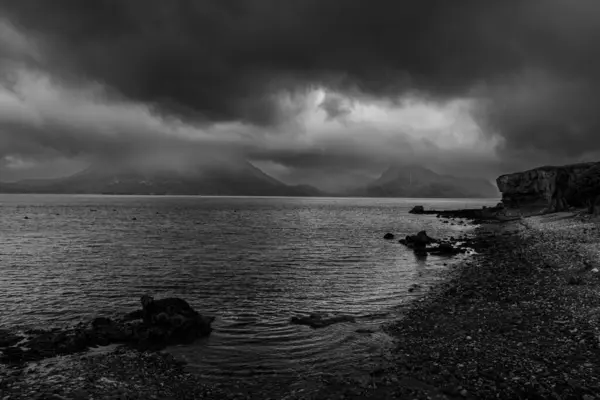 Loch Coruisk와 Cuillins Elgol에서 스카이 로열티 프리 스톡 사진