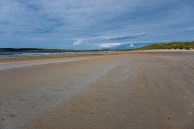 Durness beach along the scenic NC 500 route, Scotland clipart