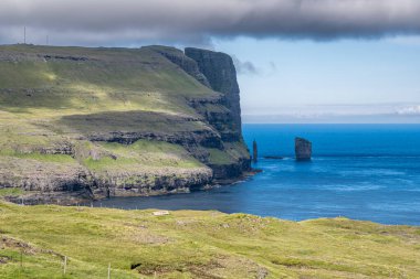 Risin og Kellingin bakış açısı, Streymoy Adası kıyılarında inanılmaz manzara