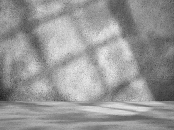 Серый Бетонный Фон Оконным Освещением — стоковое фото
