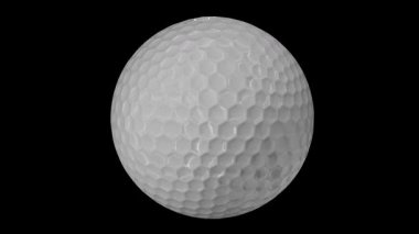 Dinamik altıgen desenli modern beyaz golf topu
