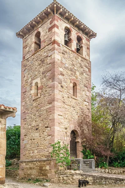 Kyrkan Santa Mara Lebea Kantabrien Spanien — Stockfoto