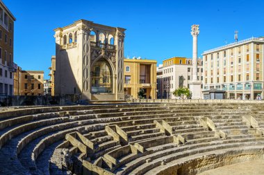Lecce, Apulia. İtalya. Eylül 2022.