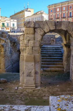 Lecce, Apulia. İtalya. Eylül 2022.