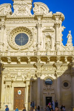 Lecce, Apulia. İtalya. Eylül 2022.