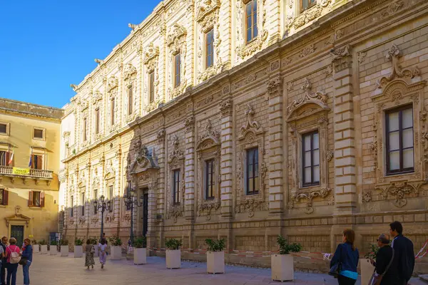 Lecce, Apulia. İtalya. Eylül 2022.