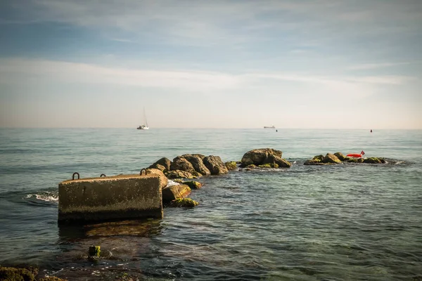 stock image Mediterranean beaches in Alicante. Spain